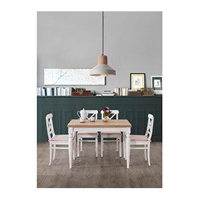 A2 Decor Sembol Çizilmez Beyaz Masa Takımı