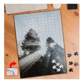 A2772 Ağaçlar Arasından Gün Işığı 240 Parça Puzzle Yapboz Tablo