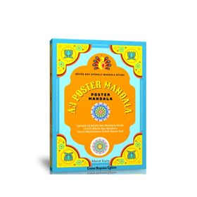 A3 Spiralli Poster Büyük Boy Mandala Kitabı Enine Boyuna Eğitim
