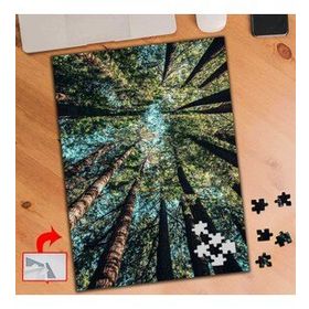 A304 Yosemite Ulusal Park Ağaçlar 240 Parça Puzzle Yapboz Tablo