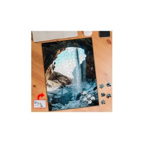 A333 Kemer Şelale Nehir 240 Parça Puzzle Yapboz Tablo