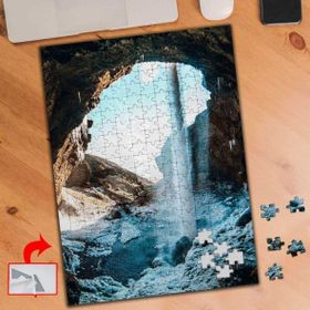 A333 Kemer Şelale Nehir 240 Parça Puzzle Yapboz Tablo