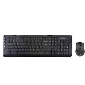 A4-Tech 8200F Siyah Kablosuz Klavye Mouse Set
