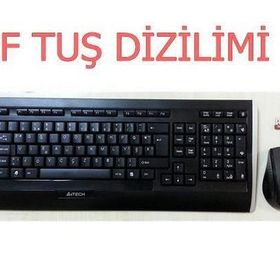A4-Tech 9300H Siyah Klavye Mouse Seti