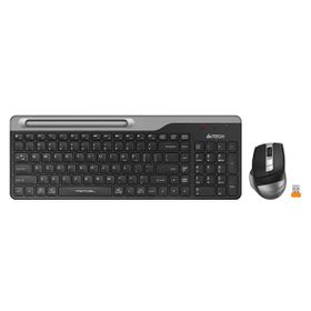 A4-Tech FB2535C Bluetooth Kablosuz Q TRK Optic Siyah Gri Multimedya Klavye Mouse
