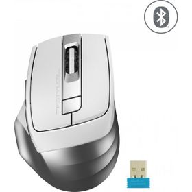 A4-Tech FB35S Beyaz Kablosuz Sessiz Bluetooth 2.4 GHz Optik 2000 DPI Mouse
