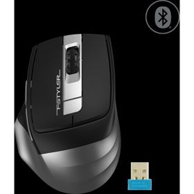A4-Tech FB35S Gri Kablosuz Sessiz Bluetooth 2.4 GHz Optik 2000 DPI Mouse