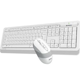 A4-Tech FG1010 Beyaz Q MM 2.4G Kablosuz Mouse ve Klavye Seti