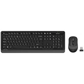 A4-Tech FG1010 Q Gri Kablosuz Klavye Mouse