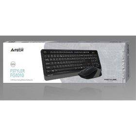 A4-Tech FG1010 Siyah USB Kablosuz F Multimedia Klavye ve Mouse Set