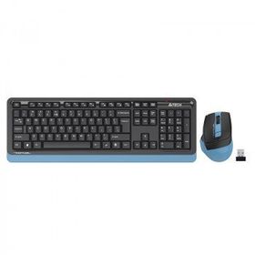 A4-Tech FG1035 Mavi USB Kablosuz Q Klavye ve Mouse Seti