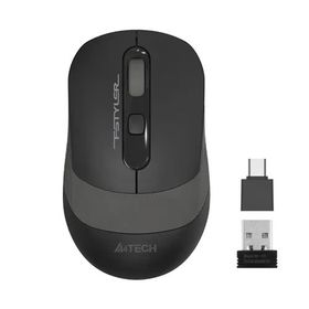 A4-Tech FG10CS Air2 Grey Silent Fstyler 2.4 Ghz 10-15 mt 4 Buton Nano Alıcı Kablosuz Optik Mouse