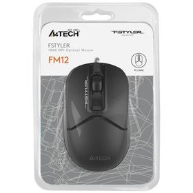 A4-Tech FM12 1200 DPI Siyah Mouse