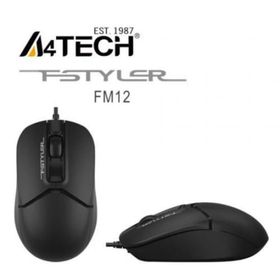 A4-Tech FM12 1200 DPI Siyah Mouse