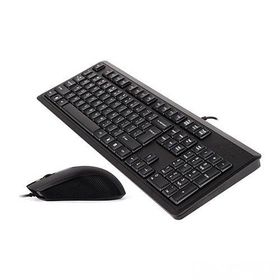 A4-Tech KR-9276 Q USB Siyah Kablolu Klavye Mouse Seti