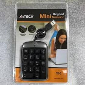 A4-Tech TK-5 Gümüş-Siyah Numpad