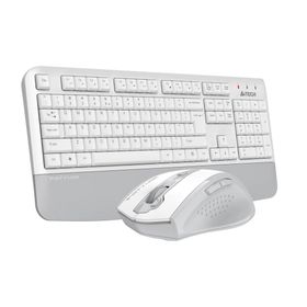 A4Tech FG2500S Plus Beyaz Kablosuz Klavye Mouse Seti