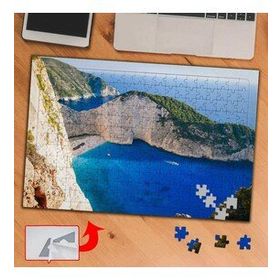 A610 Dağlar Deniz Tatil Doğa 240 Parça Puzzle Yapboz Tablo