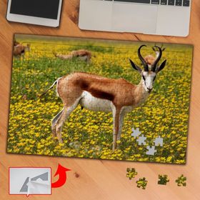 A96AB Kırlarda Otlanan Keçiler 240 Parça Puzzle Yapboz Tablo
