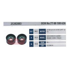 ABA 25202883 Clio-Escape-Logan-Megane 1.8-2.0 16V 98 Eksantrik Gergi Rulmanı