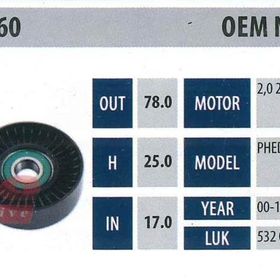 ABA 25405160 Gergi Rulmanı
