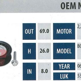 ABA 25407010 Gergi Rulmanı
