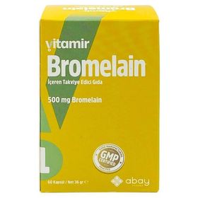 Abay Pharma Vitamir Bromelain 60 Kapsül