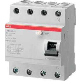 ABB 2CSF204004R1400 4x40 A 30 mA AC FH204 Kaçak Akım Koruma Rölesi