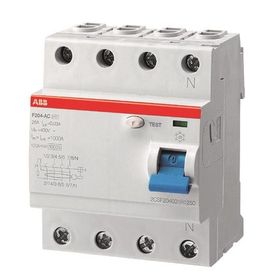 ABB F204 AC-3X100A 30mA Kaçak Akım Koruma Rölesi