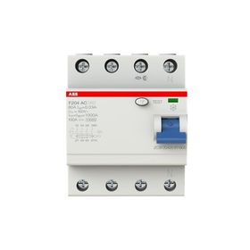 ABB F204 AC-3X80A 30mA Kaçak Akım Koruma Rölesi
