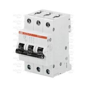 ABB S203-C4 3X4A 6KA C Tipi Anahtarlı Otomatik Sigorta