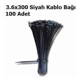 ABB SKT300-180X-100 300x3.6 mm Siyah Kablo Bağı