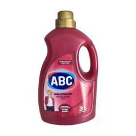ABC 3 lt Sık Yıkanan Çamaşırlara Özel Solmaya Yıpranmaya Karşı Sıvı Deterjan (2 adet)