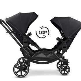 ABC Design 2025 Double Stroller Zoom 2 Coal İkiz Bebek Arabası