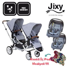 ABC Design Zoom İkiz Bebek Arabası
