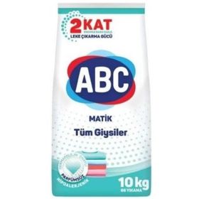 Abc Matik 10 kg Klasik Beyazlar & Renkliler Toz Çamaşır Deterjanı