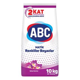 ABC Matik 10 kg Sık Yıkanan Beyazlar & Renkliler İçin Toz Deterjan