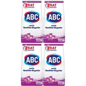 Abc Matik 40 kg Bahar Esintisi Renkliler Beyazlar Toz Çamaşır Deterjanı