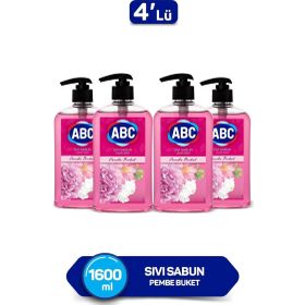 ABC Pembe Buket 4x400 ml Sıvı Sabun