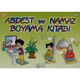 Abdest Ve Namaz Boyama Kitabı - Durdu Mehmet