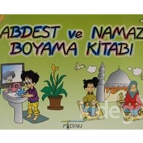 Abdest Ve Namaz Boyama Kitabı - Durdu Mehmet