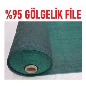 Abdioğulları 1,5 mx25 m %95 Gölgelik File Bahçe Çit Örtüsü Meyve Ağacı Örtüsü