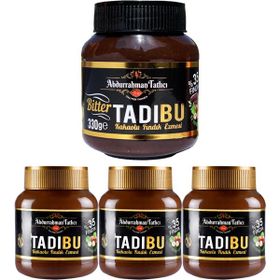 Abdurrahman Tatlıcı Tadıbu 330 gr Bitterli + 3x330 gr Kakaolu Fındık Ezmesi