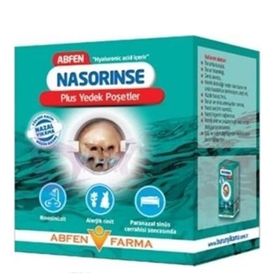 Abfen Farma Nasorinse Plus 50 Adet Pediatrik Yedek Poşet