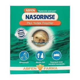 Abfen Farma Nasorinse Plus Burun Yıkama Yedek 50 Poşet