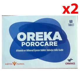 Abfen Farma Oreka Porocare Vitamin Mineral 2x60 Tablet