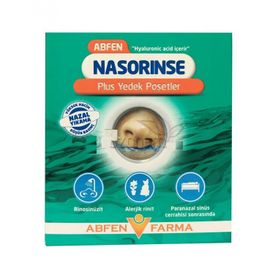Abfen Nasorinse Plus Yetişkin Sinüs Kit 50 Yedek Poşet Yeşil Küçük Burun Yıkama Kiti