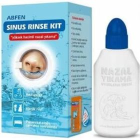 Abfen Sinus Rinse 25x240 ml Burun Yıkama Kiti