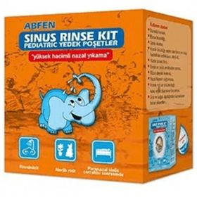 Abfen Sinüs Rinse Kit Pediatric 50 Yedek Poşet