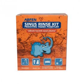 Abfen Sinus Rinse Kit Pediatrik 50 Adet Yedek Poşetler